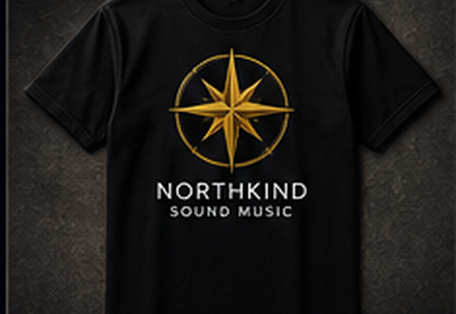 NorthKind Sound Music classic logo shirt concept