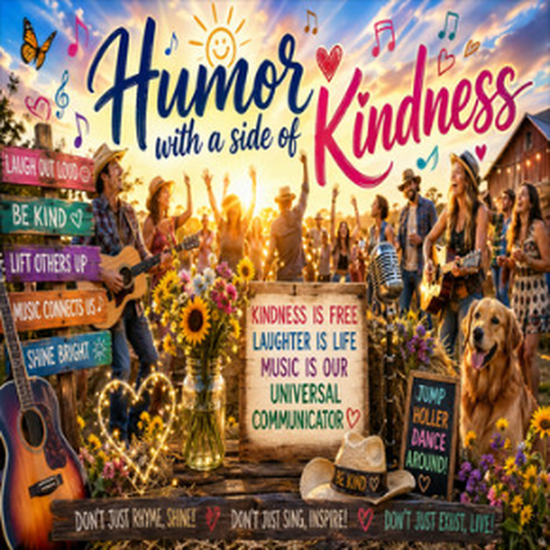 Humor with a side of Kindness cover